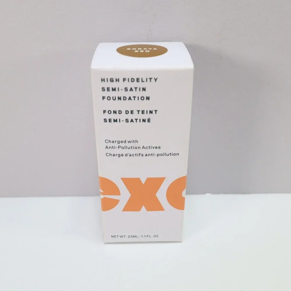 EXA‎ high fidelity Semi-satin Foundation Soraya 220 1.1 oz New in Box